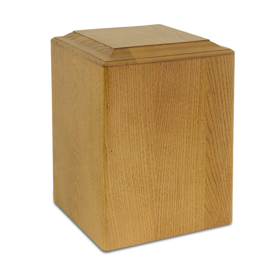 Plain Wood Cremation Urn